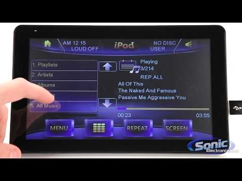 Power Acoustik PD-931NBT In-Dash 9.3" LCD Touchscreen Car Stereo Receiver w/ Bluetooth and iPod