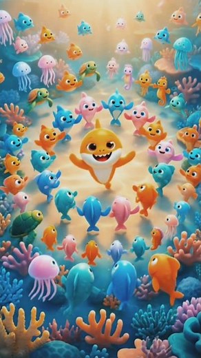 Baby Shark Dance 🦈💃 | Kids Fun Song | Doo Doo Doo #Shorts