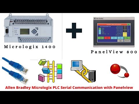 Panel-View-800 & Micrologix-1400 Interfatch