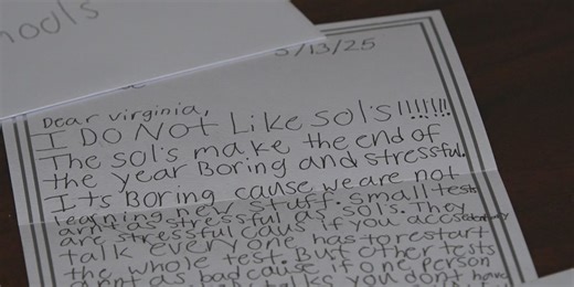 Valley parent pushes back against new SOL testing law