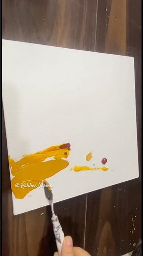 Textured Acrylic Painting on Canvas | Step-by-Step Abstract Art Tutorial