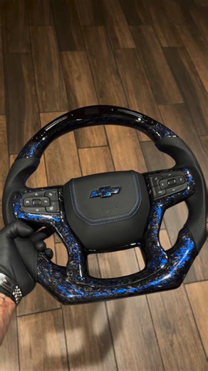 Stealth Components LLC | Custom Chevy Silverado Forged Carbon Fiber Steering Wheel 😍🔥#stealthcomponents #carbonfibersteeringwheel #chevysilverado #explore #reels | Instagram