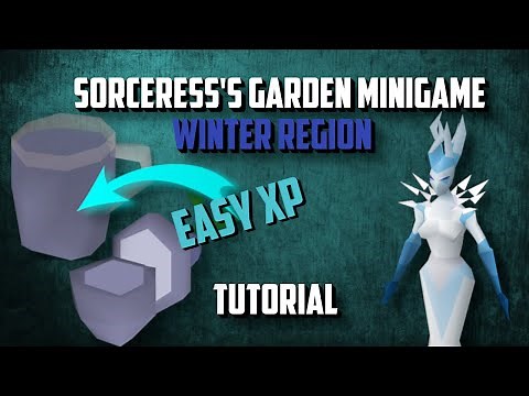 OSRS | Sorceress Garden Minigame Tutorial | Winter Region