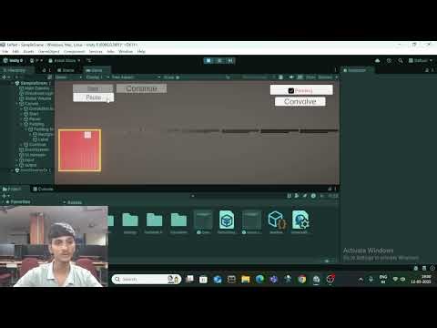Simulation of a Convolution Neural Network of a Lenet Model