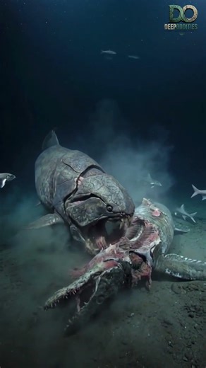 Dunkleosteus #dunkleosteus #PrehistoricOcean #AncientPredator #DeepSeaCreatures #aireconstruction