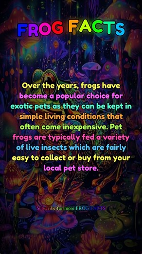 Over the years, frogs have become a popular... | Frog Facts