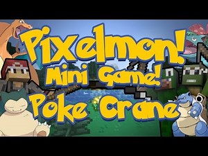 Pixelmon Mini-Game Marathon! Poke Crane (LUCKY FLINGER UPPER DIPPER)! w/LittleLizardGaming