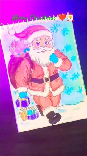 Christmas special Santa Claus drawing 🎅#art #viral #trending #shortsvideo #christmas#teamcrazy