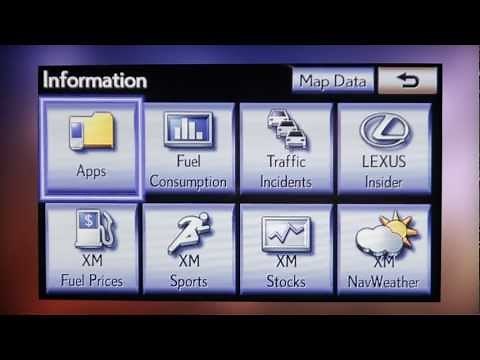 Tech Tip: Utilizing The 2013 Lexus Enform App Suite in Your Navigation System
