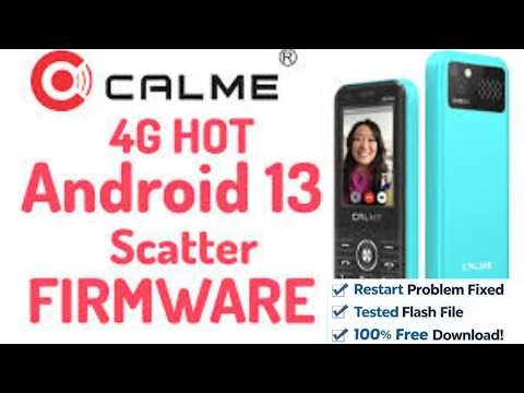Calme 4G Hot Restart Problem Fix | Flash File | Hang On Logo All Fix