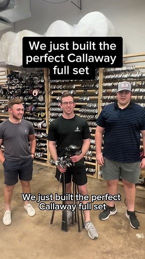 We built the perfect Callaway full set! #golf #golftiktok #callaway | golf