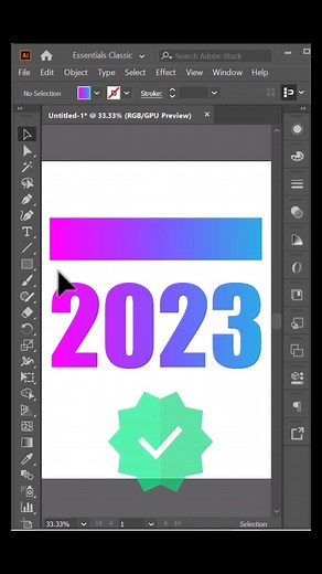 71K views · 1.9K reactions | Take proper gradient for Text - Adobe Illustrator tutorial #mithunsarkar #bangla #illustrator #learn #new #instagram #reelsviral #reels #viralreels | Mithun Sarkar | Facebook