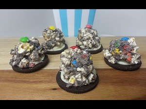 HOW TO MAKE OREO POPCORN BITES