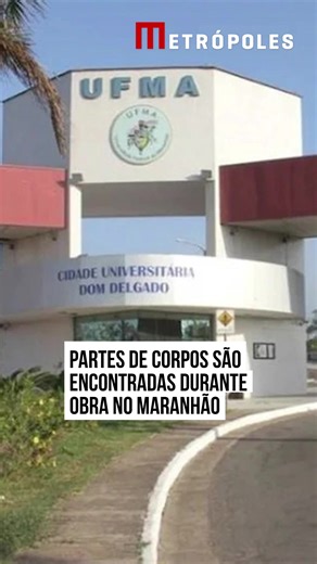 Fragmentos de Ossos Encontrados na UFMA em São Luís