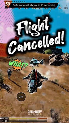 Their flight got cancelled💀🔥#codm #gaming #shorts