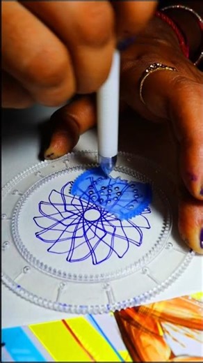 The Spirograph I enjoy in my childhood memories!!#shorts#youtubeshorts #satisfying #newspirograph