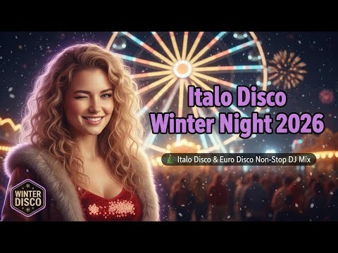 Christmas Disco Winter Night 2026 • Italo & Euro Disco Non-Stop DJ Mix | 80s Ultimate Party Mix (4K)