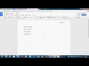 How to Set Up Google Docs for MLA Format