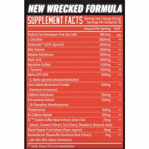 Wrecked Pre Workout