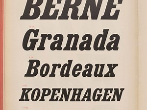 World-famous typefaces from Kriens