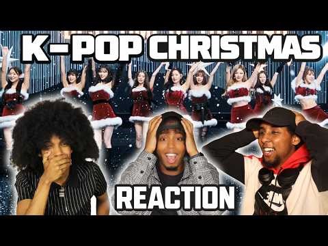 K-POP CHRISTMAS 🎄🎁 | Red Velvet, aespa, TWICE, Stray Kids & MORE (REACTION)