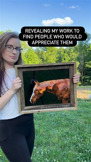 “Midnight Rex” I’m a photographer. All my models are rescues from sanctuaries in Georgia. And I use landscapes as a metaphor for freedom and base the type of landscape on what they’ve gone through, then I put the 2 together by hand | Ashley Lynn Fotos