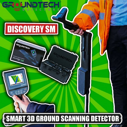 Groundtech Discovery SM Smart 3D Detector | MetalDetector.com