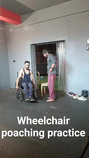 #bodybuilder #wheelchair | Wheelchair Bodybuilder Gautam