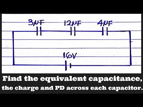 Capacitor and Capacitance 2 | Capacitors in Series and in Parallel #capacitor #capacitance