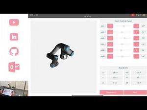 Robot Operating System (ROS) Universal Robots Web Human-Machine Interface (HMI)