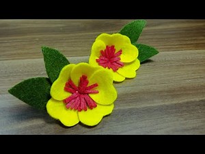 How to Make Felt Flowers: Easy DIY Tutorial