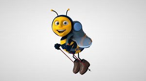 Download Fun Cartoon Bee for free
