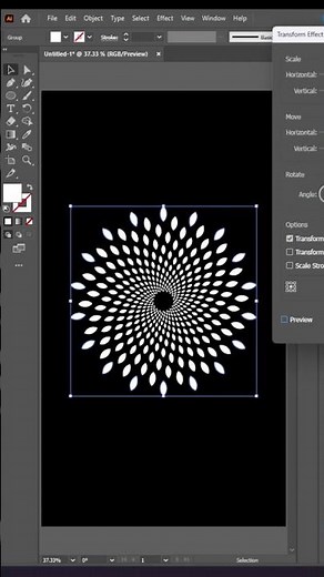 How to Create Simple Mandala Design in Illustrator - Adobe Illustrator Tutorials