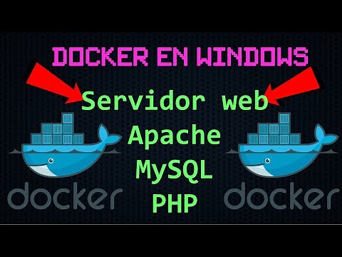 Docker on Windows - XAMPP Web Server (Apache-MySQL-PHP) using docker #daw #dam #docker