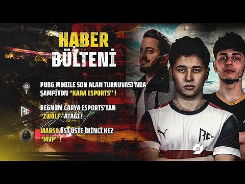 ŞAMPİYON KARA ESPORTS ! | REGNUM CARYA'DA ZWOLF OPERASYONU ! | MVP MARSO ! | HABER BÜLTENİ !