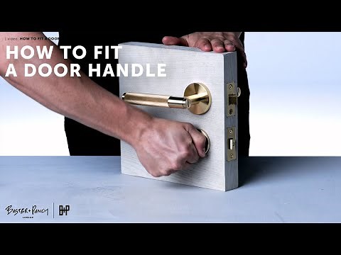 HOW TO - Fit A Door HANDLE - UK