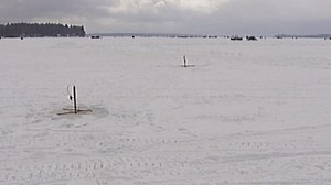 Sebago Lake Ice Fishing Derby cancelled due to warm temps, thin ice