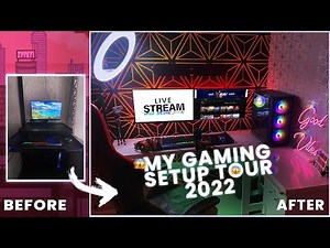 Surprise! My New Ultimate Setup Tour 2022 Is Finally Here.🥵 Blessed🛐 #enuboy #setuptour #gaming