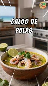 PERFECT Octopus Broth 🐙🔥 Mexican Recipe that Tastes of the Sea and Tradition