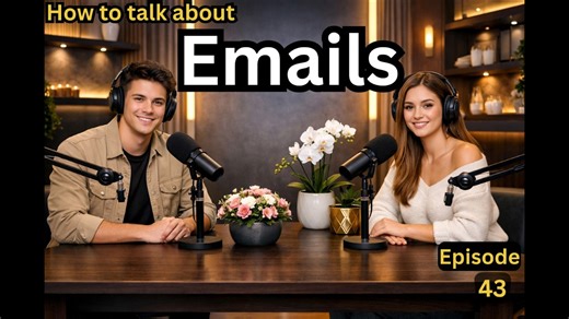 How to talk about Emails in English | English Conversation practice