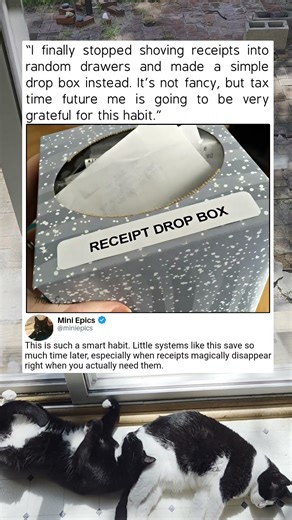 The Easiest Receipt Organization Hack Ever