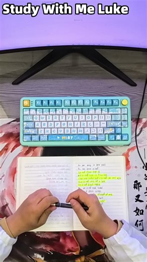 Study With Me | Calm Focus Session | Desk ASMR