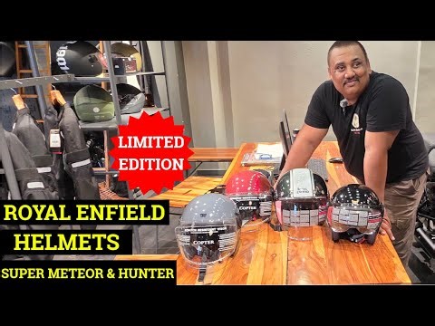 Royal Enfield Limited Edition Helmets for Hunter 350 & Super Meteor 650 | एकदम ज़बरदस्त Vlog No 711