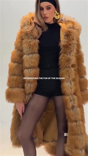 Meet Faux Red Fox, the ultimate alternative to the real thing. Shop the styles at our link in bio | AKIRA