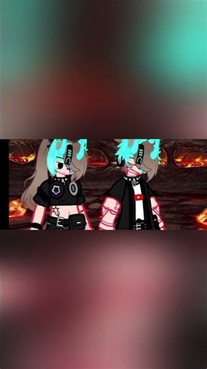 When I use Satan as a shield 😂✊ #Meme #Gacha life