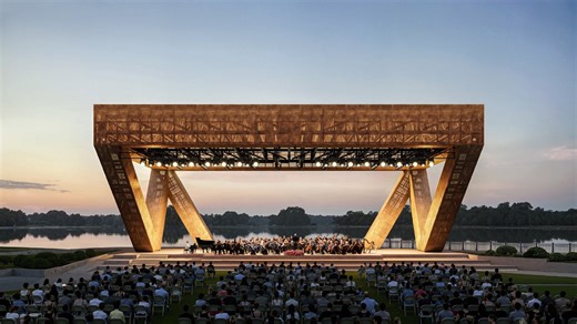 Peoria gets first look at designs for proposed riverfront amphitheater