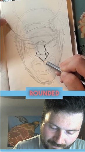 Clean Up Shapes Easy Guide to Drawing a Face! #loki #marvelart