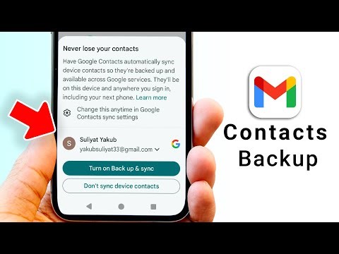 📱 How to Backup Android Contacts to Gmail—Step-by-Step Guide!