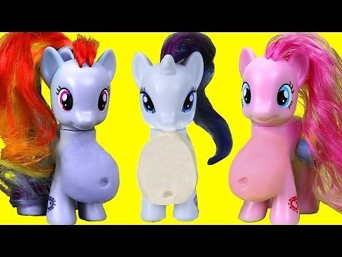 My Little Pony Have Babies! With Pinkie Pie, Rainbow Dash, Rarity and more