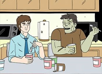 Friendly Zombie - TV Tropes